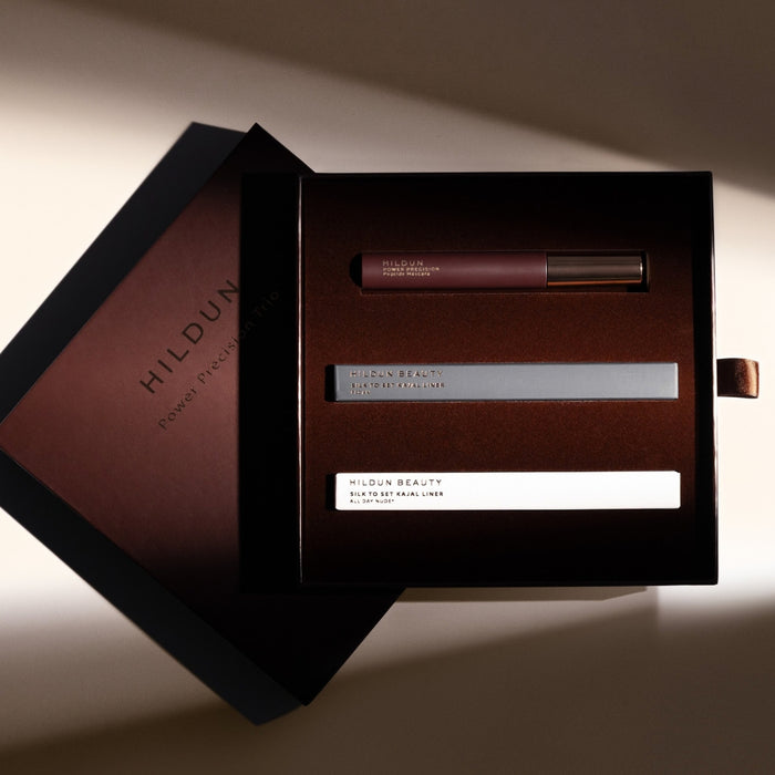 Hildun Beauty Power Precision Set Pecan Gift Set