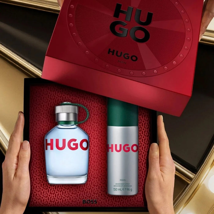Hugo Man Eau De Toilette 75ml Gift Set