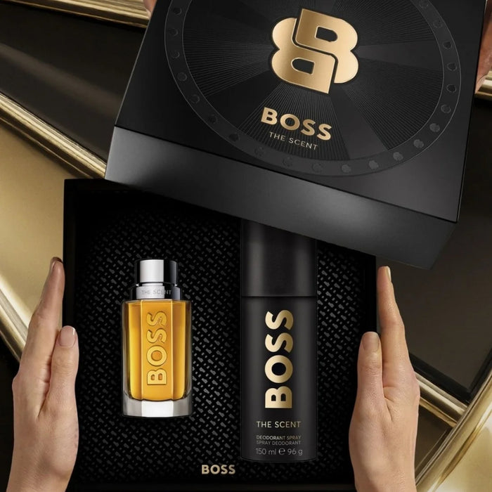 Hugo Boss The Scent Eau de Toilette Gift Set for Men 50ml & 150ml