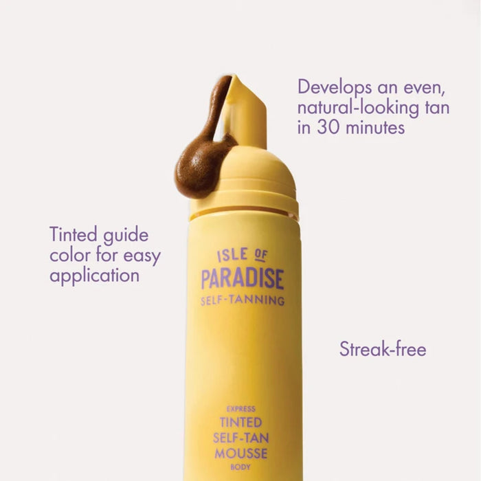 Isle Of Paradise Express Self-Tanning Mousse 200ml