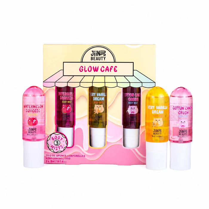 Jiinju Glow Cafe Mini Body Mist Trio Gift Set