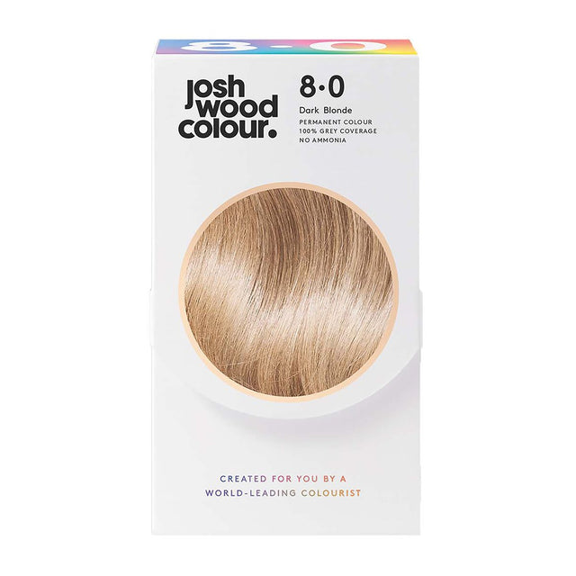 Josh Wood Colour Permanent Colour Kit - 8 Dark Blonde.