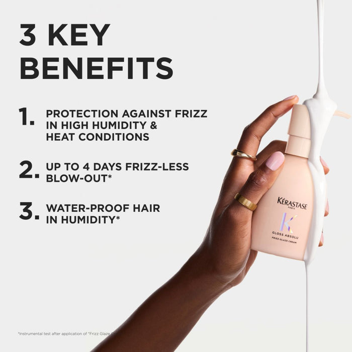 Kérastase Gloss Absolu Frizz-Glaze Cream For Thick Frizzy Hair 240ml