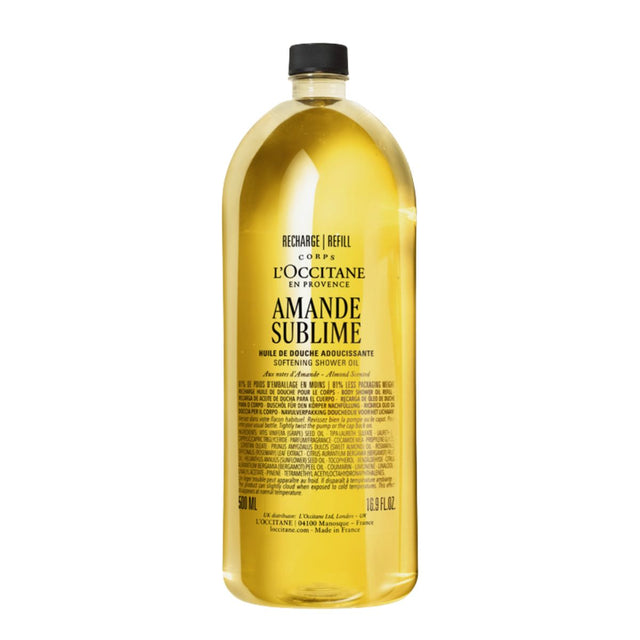 L'Occitane Almond (Amande) Shower Oil Refill 500ml