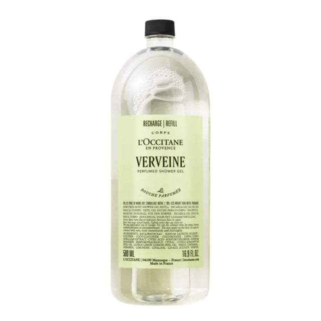 L'Occitane En Provence Verveine Shower Gel Refill 500ml