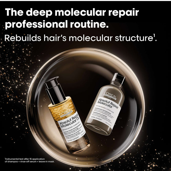 L'Oréal Professionnel Absolut Repair Molecular Shampoo & Hair Oil Duo Set
