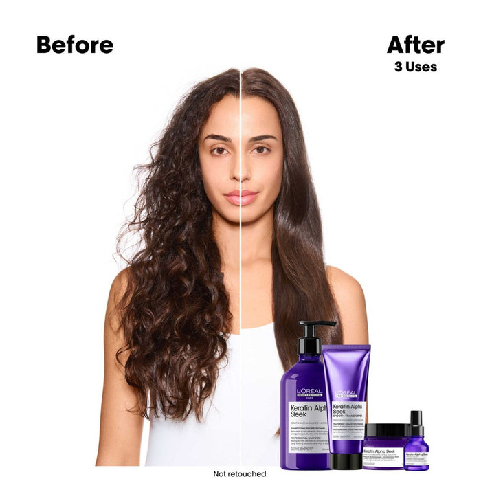 L'Oréal Professionnel Keratin Alpha Sleek Shampoo Anti Frizz & smoothing 500ml
