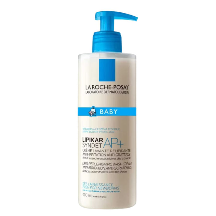 La Roche-Posay Baby Lipikar Syndet AP+ Hair & Body Wash 400ml