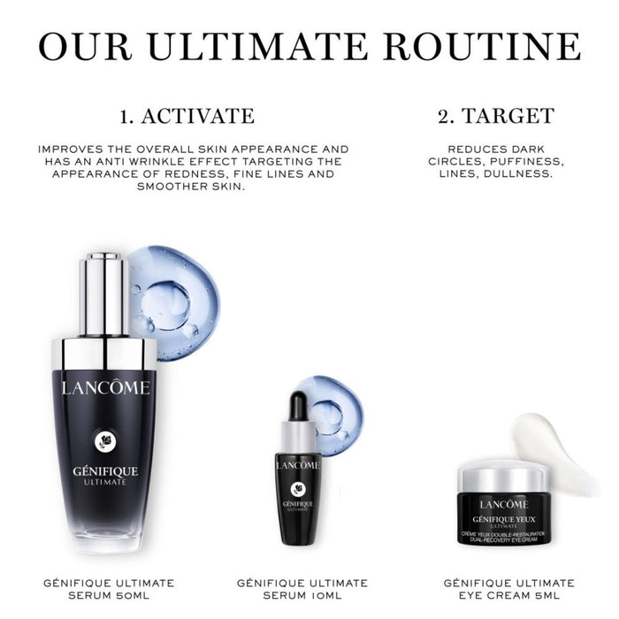 Lancôme Génifique Ultimate Dual Repair Augmented Serum 50ml Gift Set.