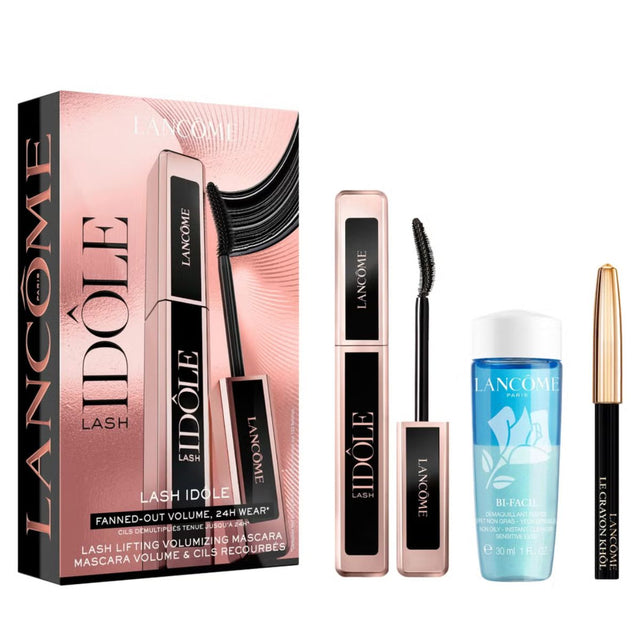 Lancôme Lash Idole Mascara, Khol Liner and Mini Bifacil Set.