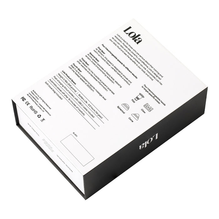 LOLA Unwind Air Ultra-Light Massage Gun - Black