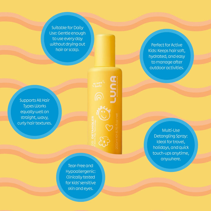Luna Professional Haircare Kids Detangler 200ml