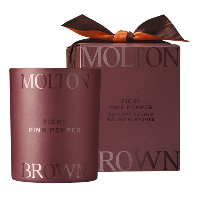 Molton Brown Fiery Pink Pepper Scented Candle Limited Edition Design