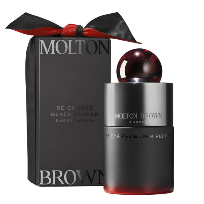 Molton Brown Re-charge Black Pepper Eau de Parfum 100ml Matte Black and Neon Limited Edition Bottle