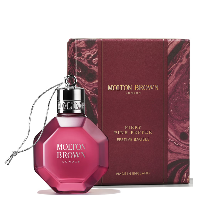 Molton Brown Fiery Pink Pepper Bath & Shower Gel Bauble 75ml