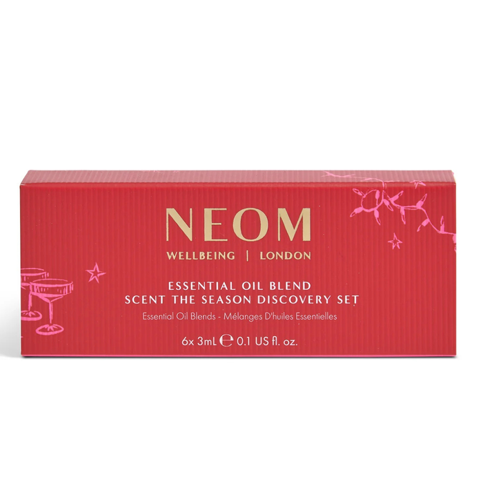 NEOM Wellbeing Essential Oil Blend Scent The Season Discovery Set 6 x 3ml
