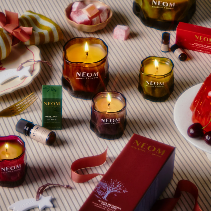 NEOM Wellbeing Winter Wellbeing Candle Trio 3 x 75g