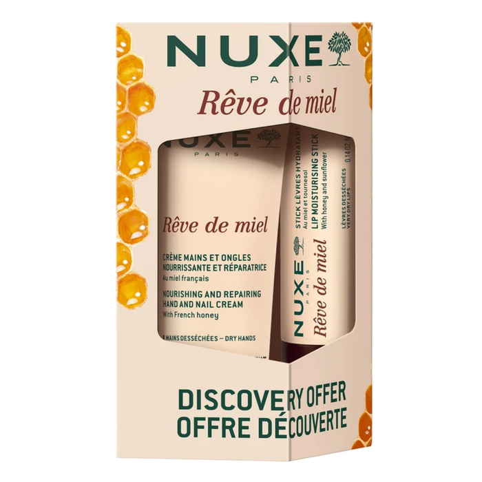 NUXE Rêve de Miel Hand & Lip Care Duo Gift Set