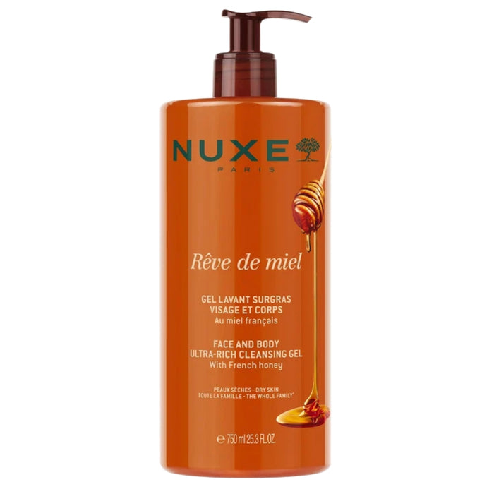 NUXE Rêve de Miel® Supersize Face and Body Cleansing Gel