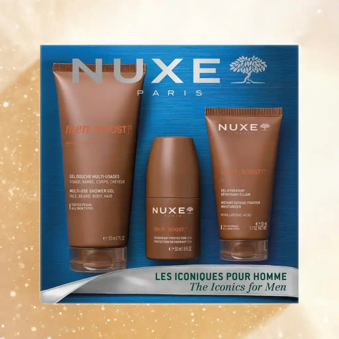 NUXE Men [BOOST]³ The Iconics for Men Gift Set