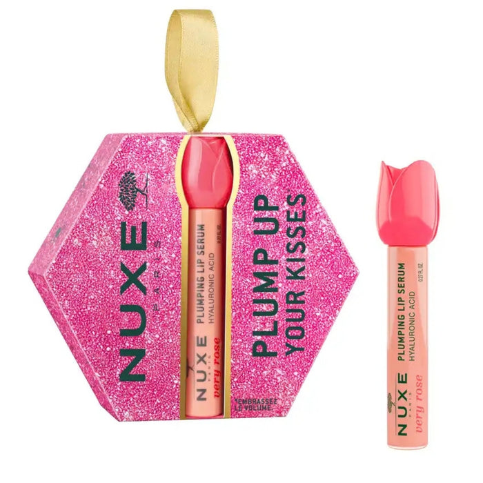 NUXE Very Rose Plumping Lip Serum 8ml Festive Set