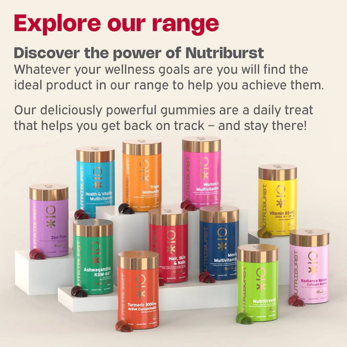 NutriBurst Hair Skin & Nails 60 Gummies