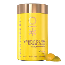 NutriBurst Vitamin D3+K2 60 Gummies