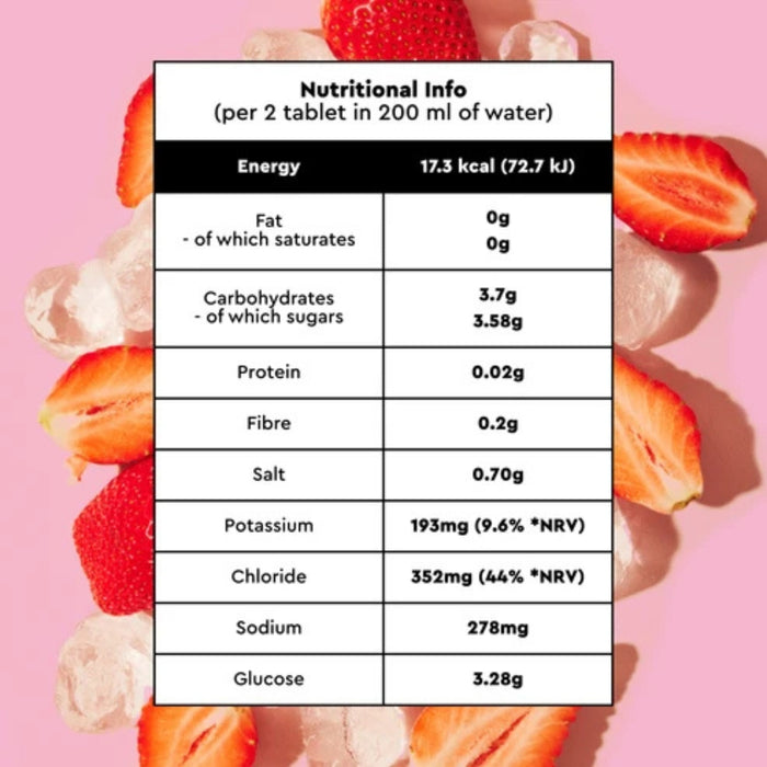 O.R.S. Kids Hydration Tablets - Strawberry Flavour