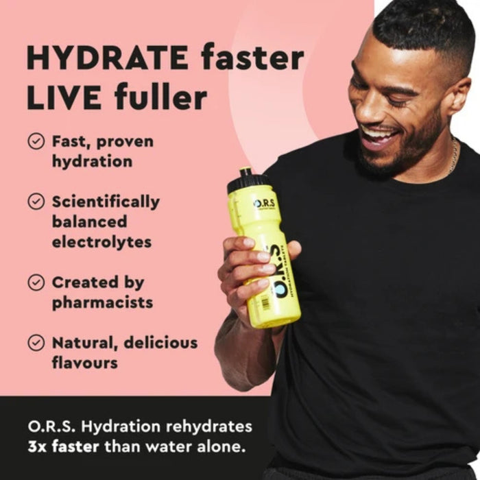 O.R.S Hydration Tablets - Strawberry Flavour 24 Tablets