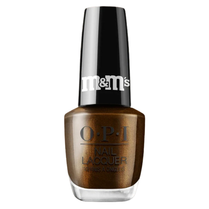 OPI Peanut Butter Me Up Rich Brown Shimmer Nail Lacquer