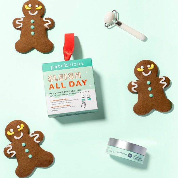 Patchology Sleigh All Day with FREE Eye Roller.