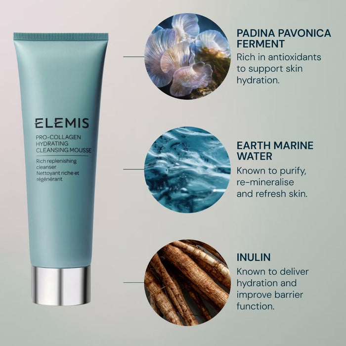 Elemis Pro-Collagen Hydrating Cleansing Mousse 125ml