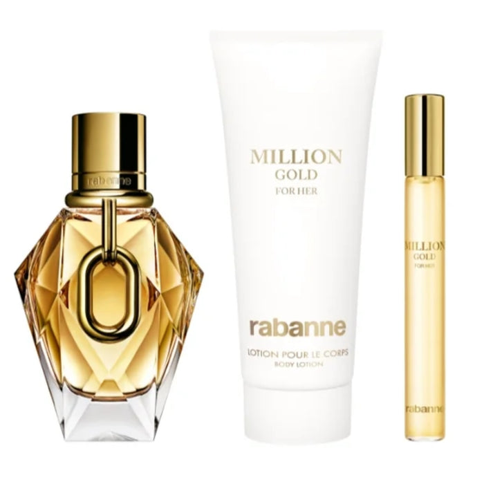 Rabanne Million Gold For Her Eau de Parfum 50 ml Gift Set