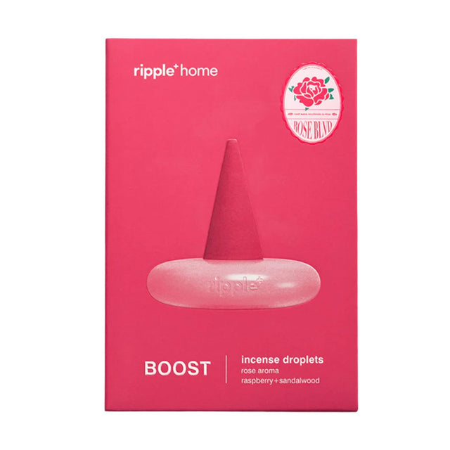 Ripple+ Rose Incense | Raspberry + Sandalwood Incense Cones