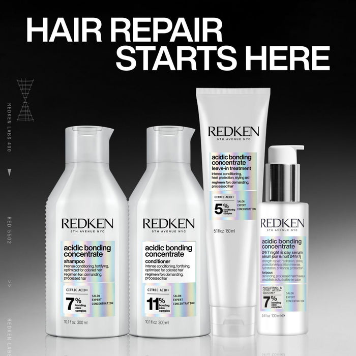 Redken Acidic Bonding Concentrate Conditioner, Bond Repair for Damaged Hair, intensely Conditions & Protects 300ml