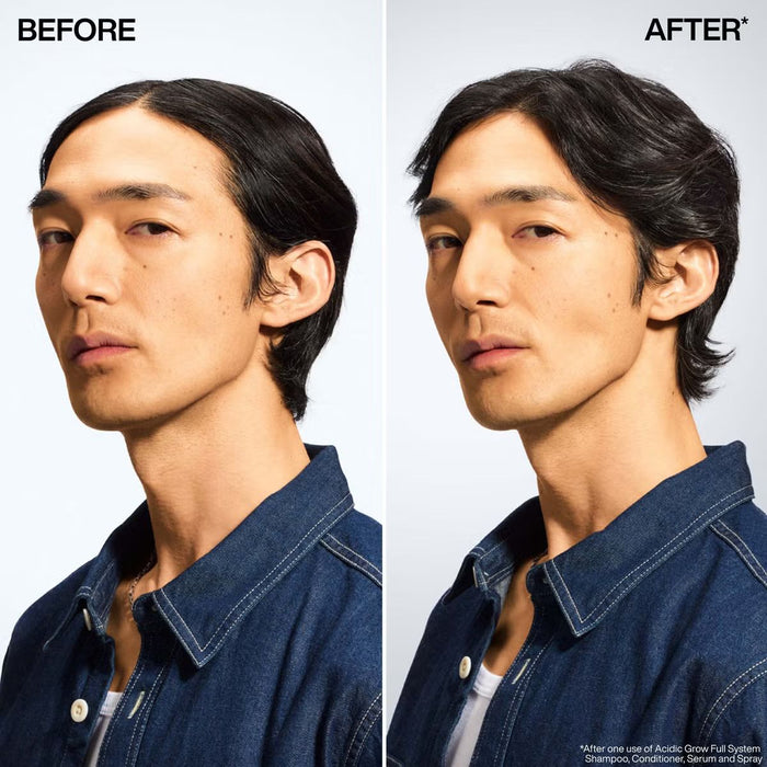 Redken Acidic Grow Full System Instant Densifying Spray for Thin Hair, Strengthens & Thickens, 190ml