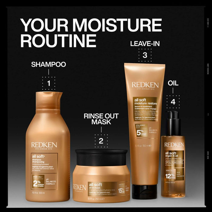 Redken All Soft Shampoo 300ml