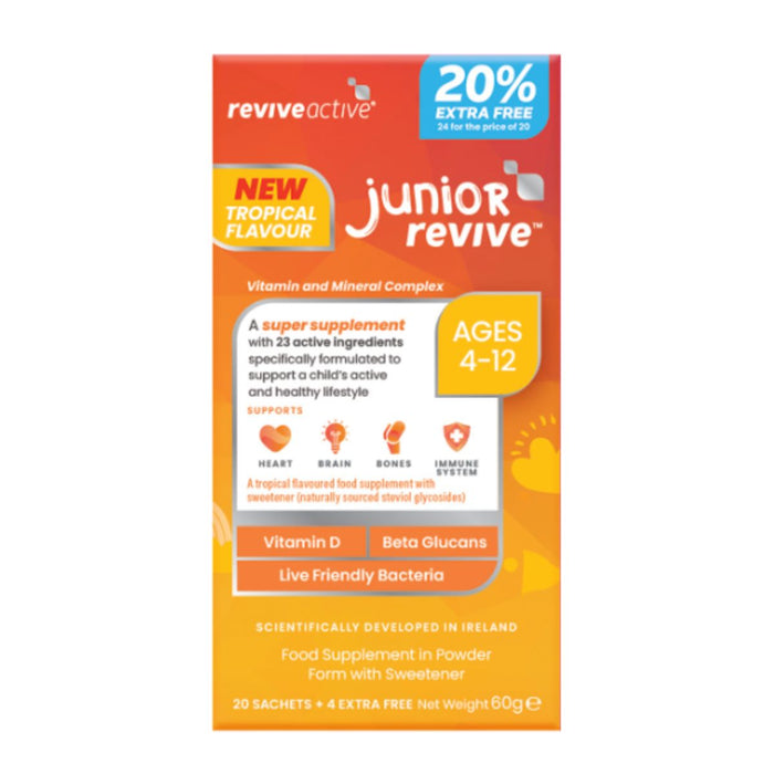 Revive Active Junior Active Tropical 20% Extra Free
