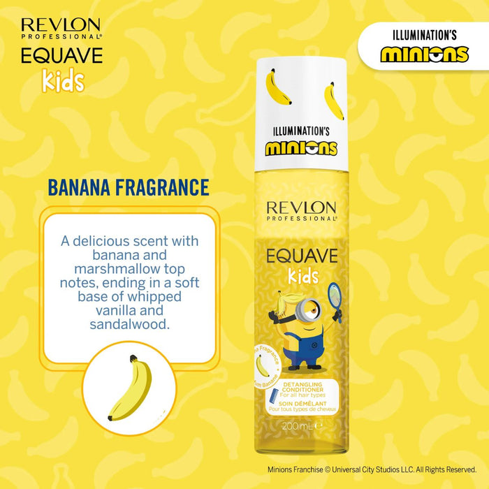 Revlon Professional Equave Kids Banana Minions Detangling Conditioner 200ml
