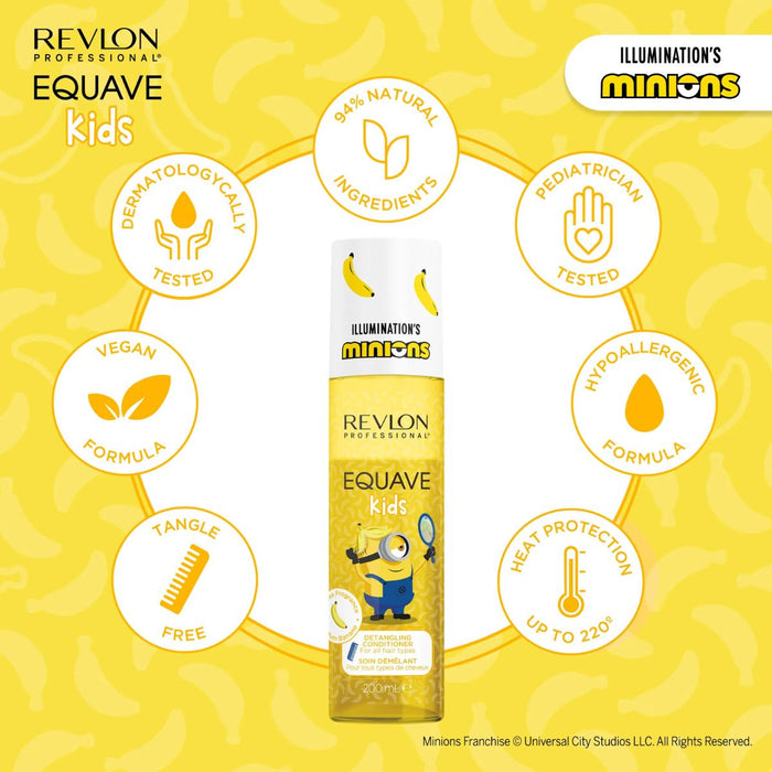 Revlon Professional Equave Kids Banana Minions Detangling Conditioner 200ml