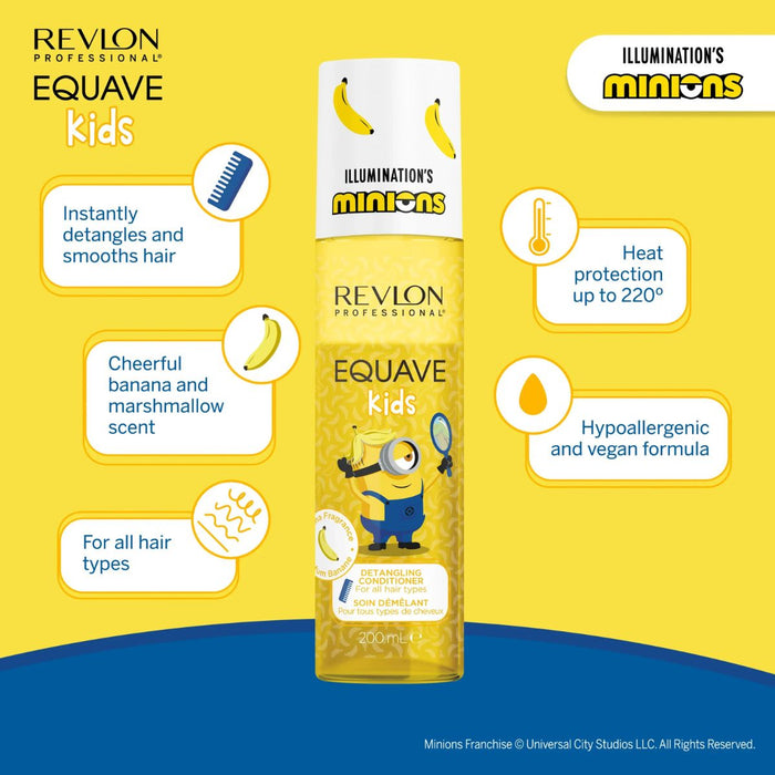 Revlon Professional Equave Kids Banana Minions Detangling Conditioner 200ml