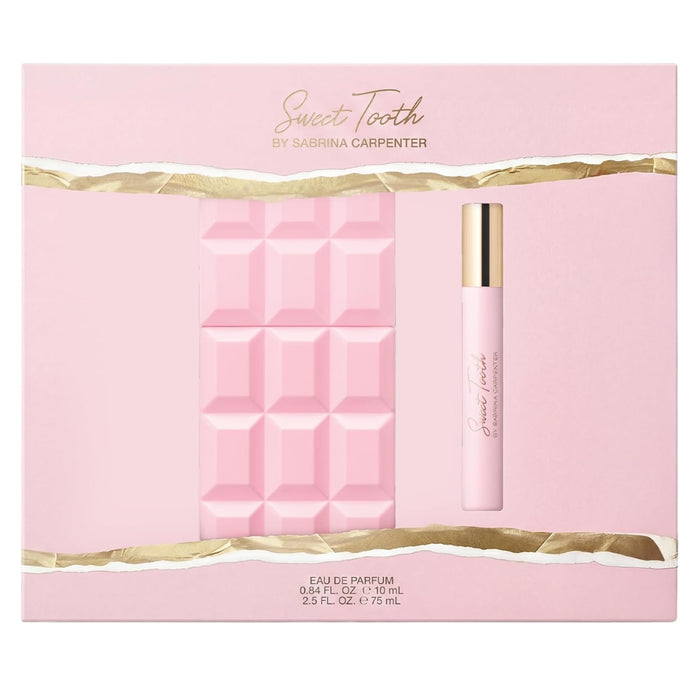 Sabrina Carpenter Sweet Tooth Eau de Parfum 75ml + Travel Spray 10ml Gift Set