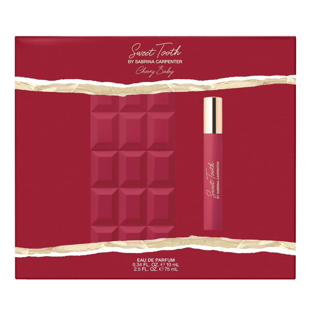 Sabrina Carpenter Cherry Baby Eau de Parfum 75ml + Travel Spray 10ml Gift Set