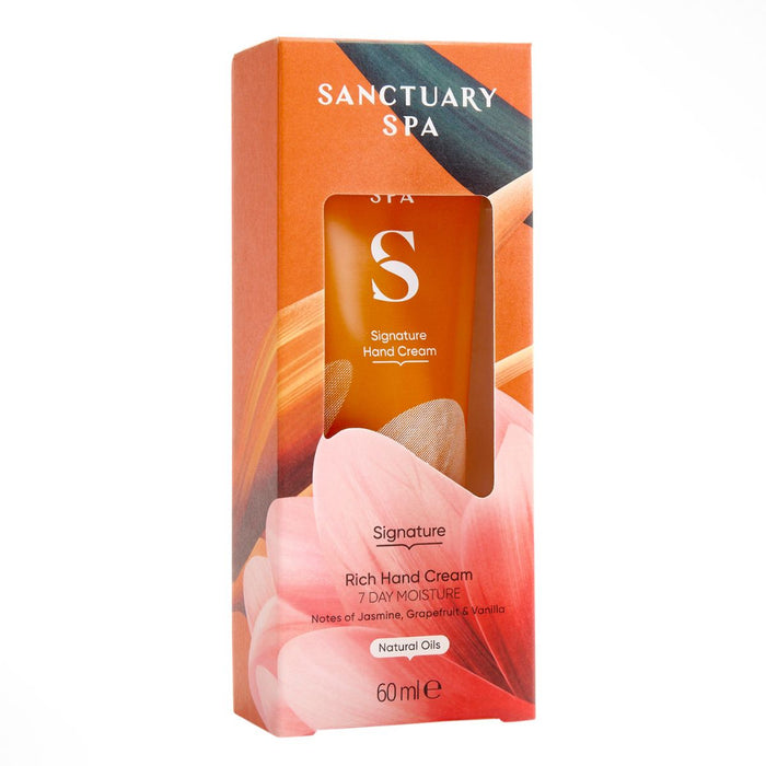 Sanctuary Signature Natural Oils Ultra Rich Hand Cream - Tube 60ml