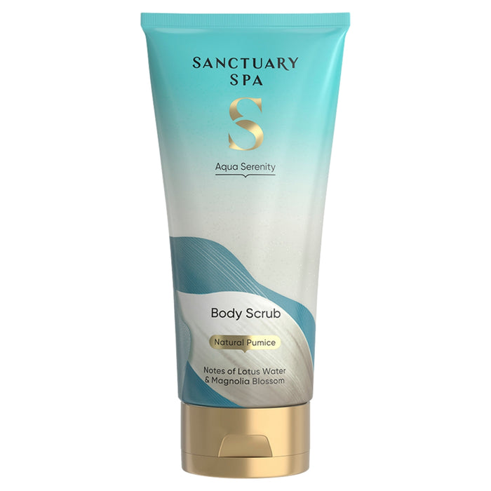 Sanctuary Spa Aqua Serenity Body Scrub 200ml with Natural Pumice