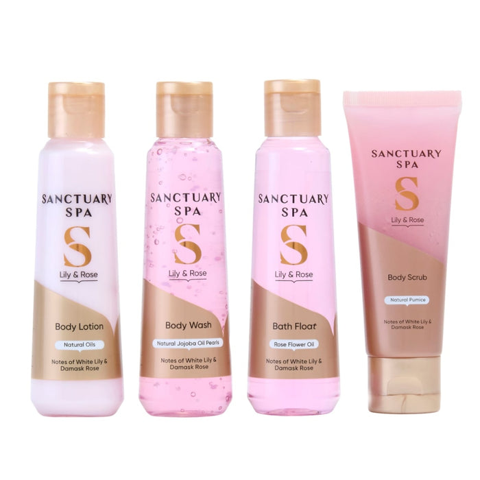 Sanctuary Spa Lily & Rose Mini Spa Essentials Gift Set