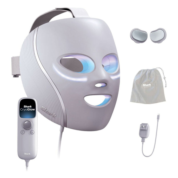 Shark CryoGlow Under-Eye Cooling & LED Anti-Ageing & Blemish Repair Mask Lilac Chill