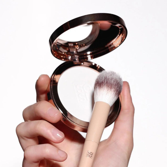 SOSU Cosmetics Sheer Silk Pressed Powder Translucent
