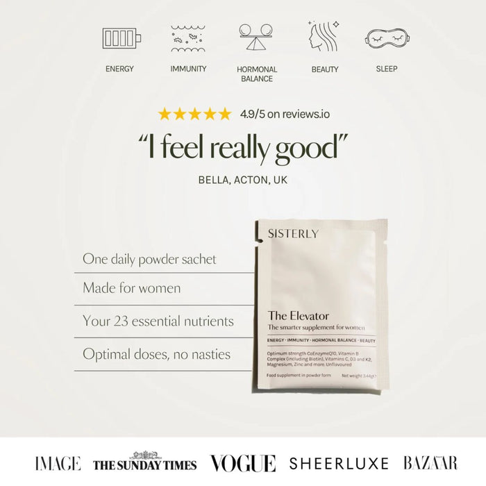 Sisterly The Elevator- One Week Supply 7 Sachet