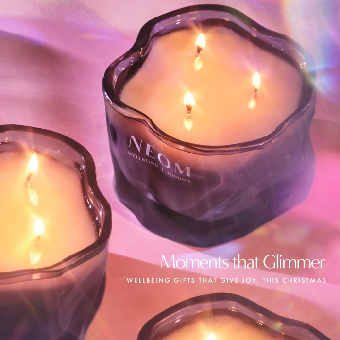 NEOM Wellbeing Sparkling Joy 3 Wick Candle 420g